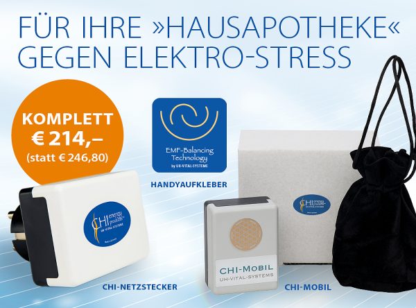 Hausapotheke gegen Elektro-Stress